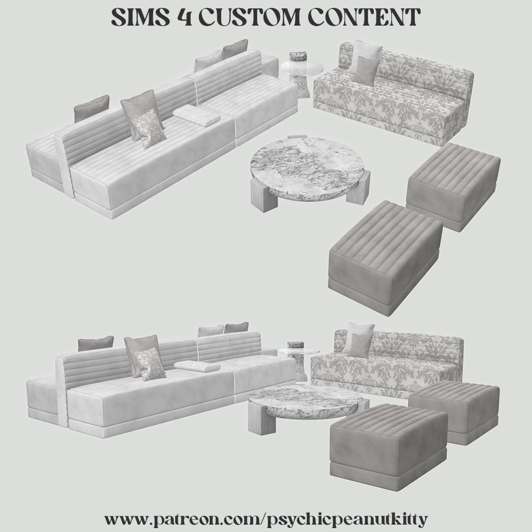 Галерея мода Набор мебели December Living Room #1